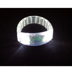 BRACELET LUMINEUX LED BLANC